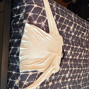 lululemon athletica Cream Long Sleeve Tee